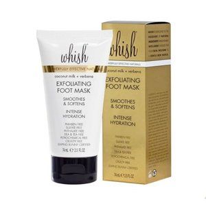Whish Coconut Milk + Verbena Exfoliating Foot Mask